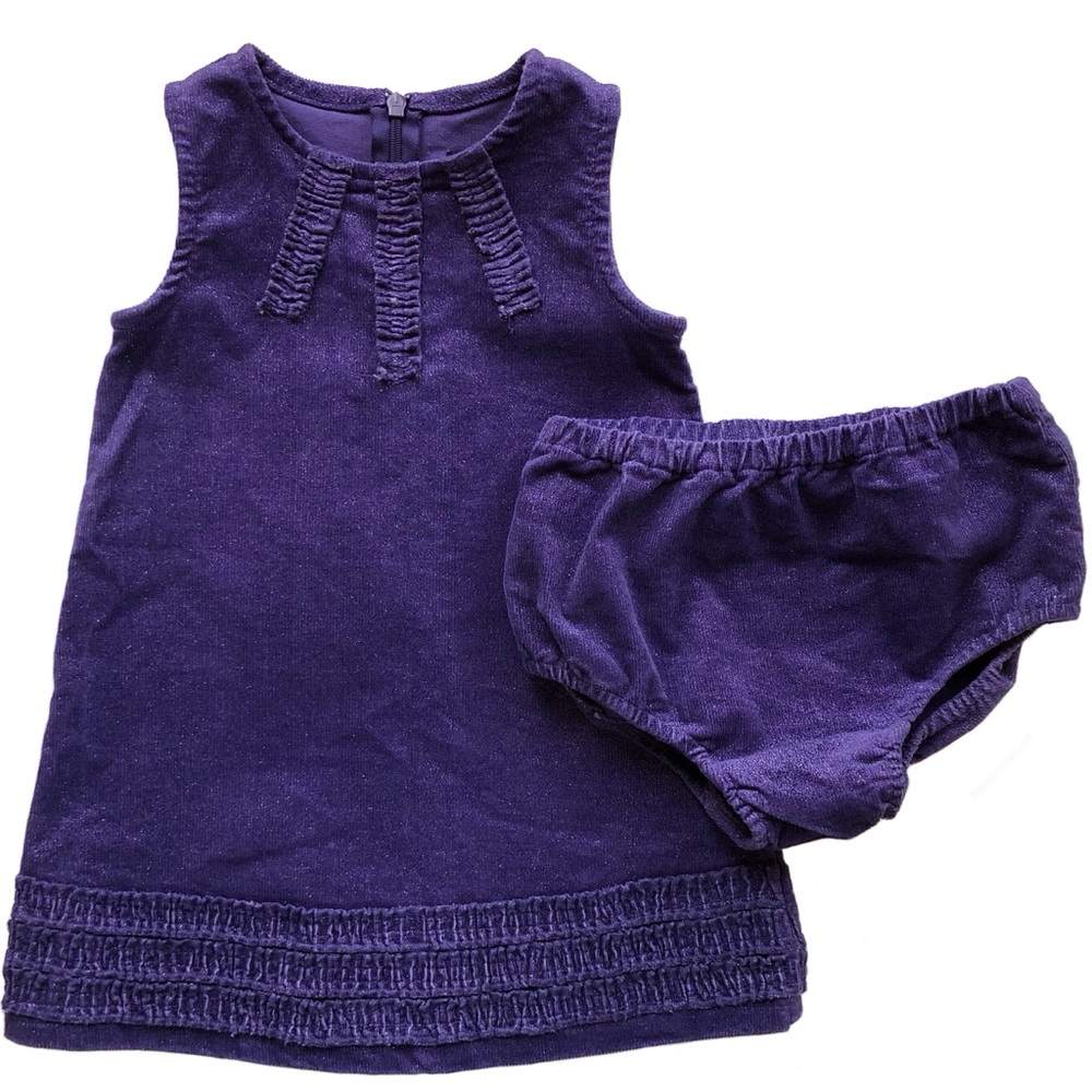 Children’s Place Glitter Corduroy Dress set